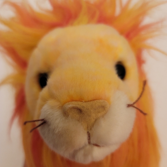 Ty Beanie Babies 2000 "Bushy" Lions. Set of 2. EUC. Lg 11". Sm 6" - Picture 15 of 15